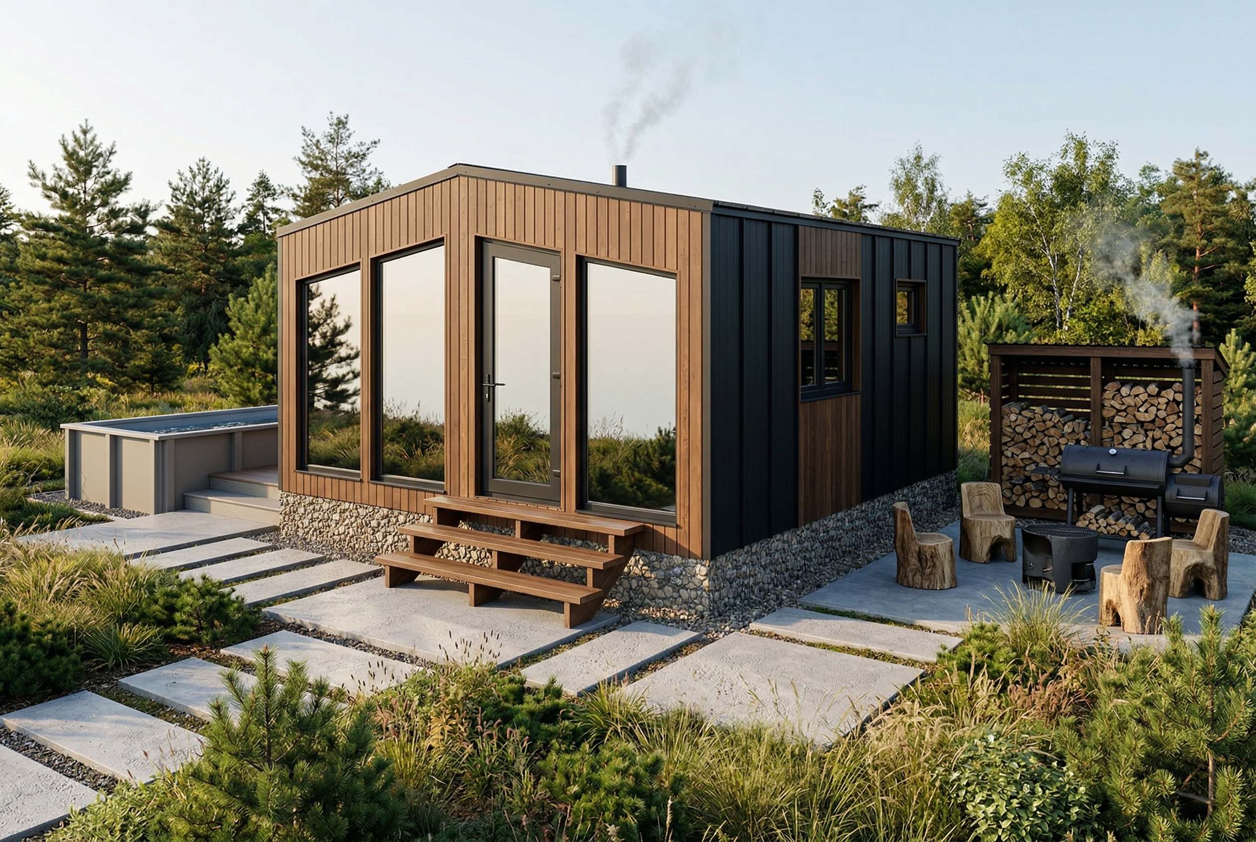 Модульная баня «Алиса»