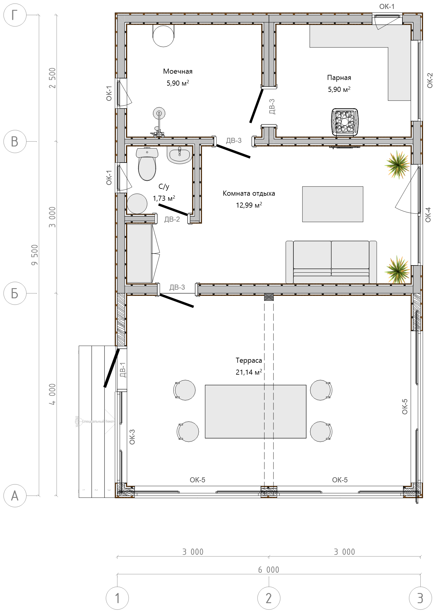 Планировка «Алиса»