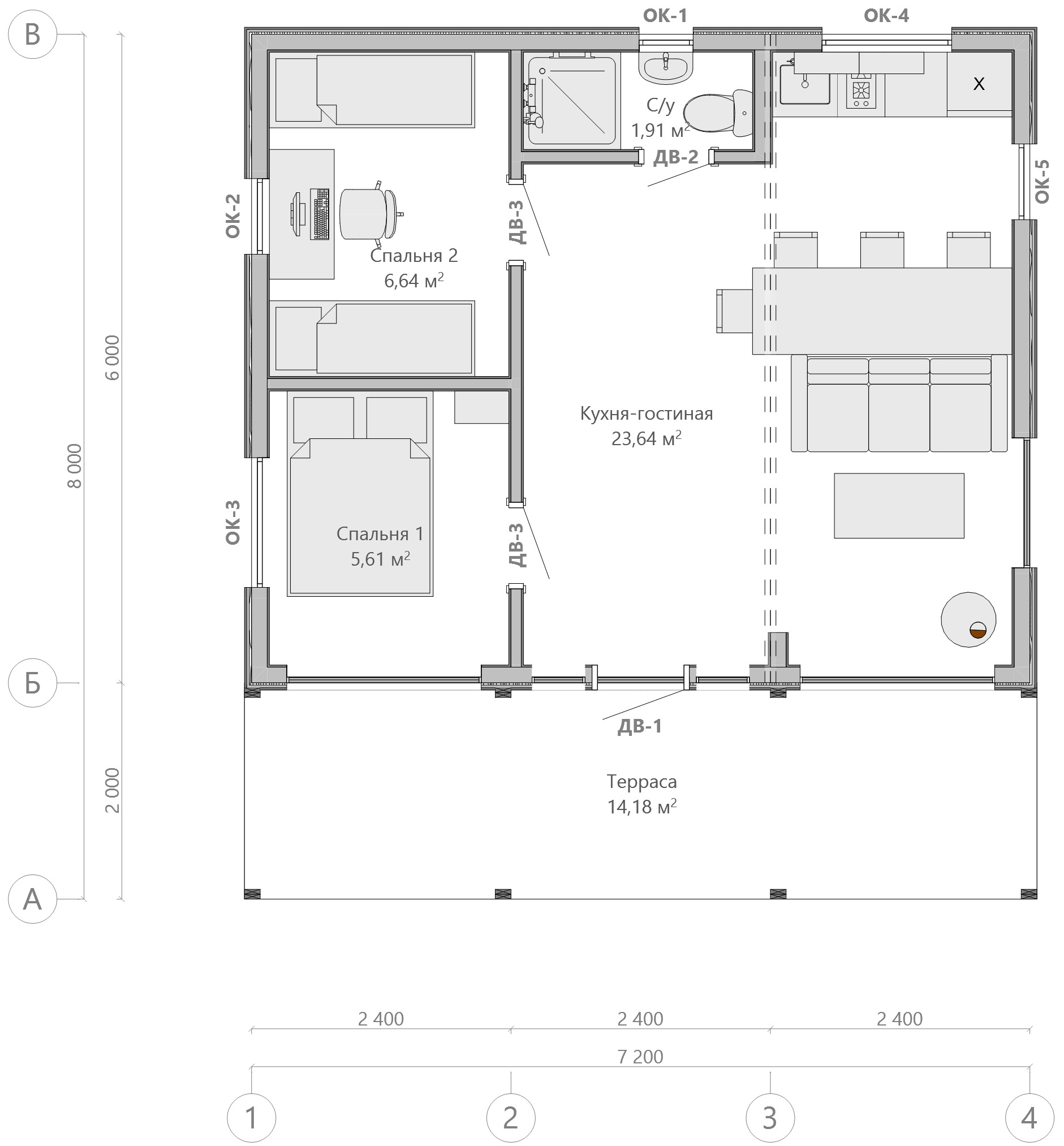 Планировка "Буратино"