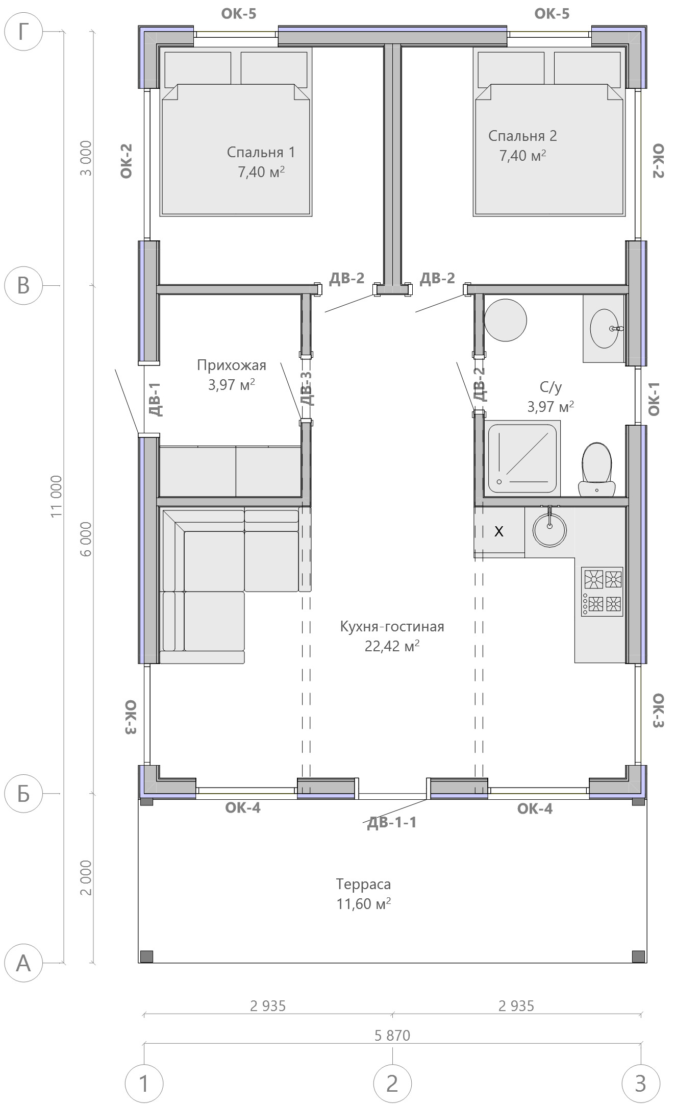 Планировка "Арлекин"